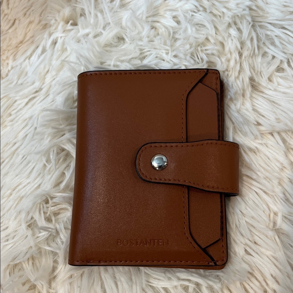 Bostanten tan brown wallet